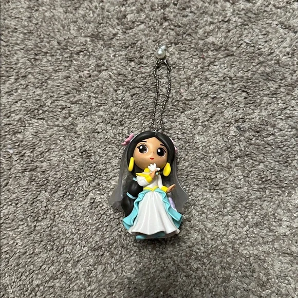 Miniso Disney Princess Jasmine Bag Charm Keychain - Picture 3 of 4